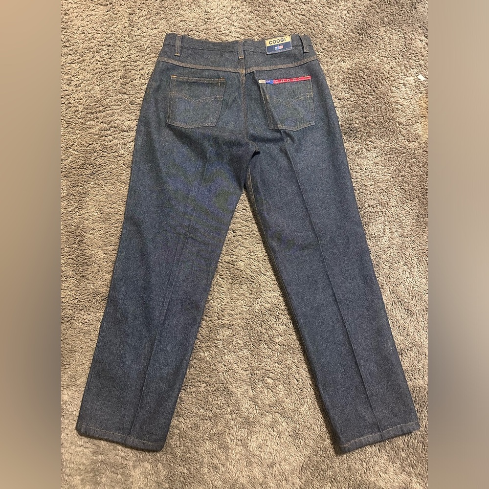 Vintage COOGI australian “blue” denim jeans 00s size 34x32